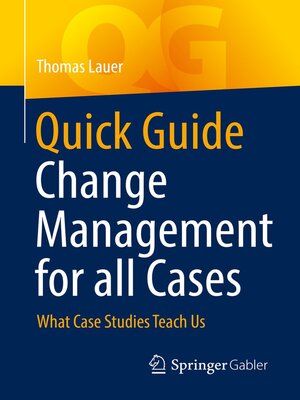 cover image of Quick Guide Change Management for all Cases
